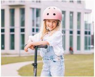 Scoot & Ride Kask Ochronny S-M dla dzieci 3+ Rose - 1014700 - zdjęcie 6
